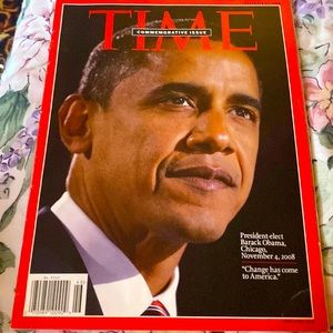 Time magazine commemorate issue november 17,2008